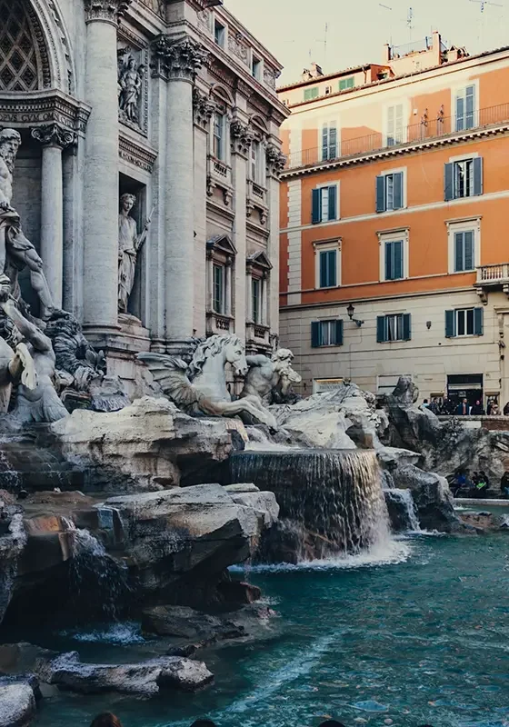 Trevi-fontænen Besøg det berømte Trevi springvand i Rom